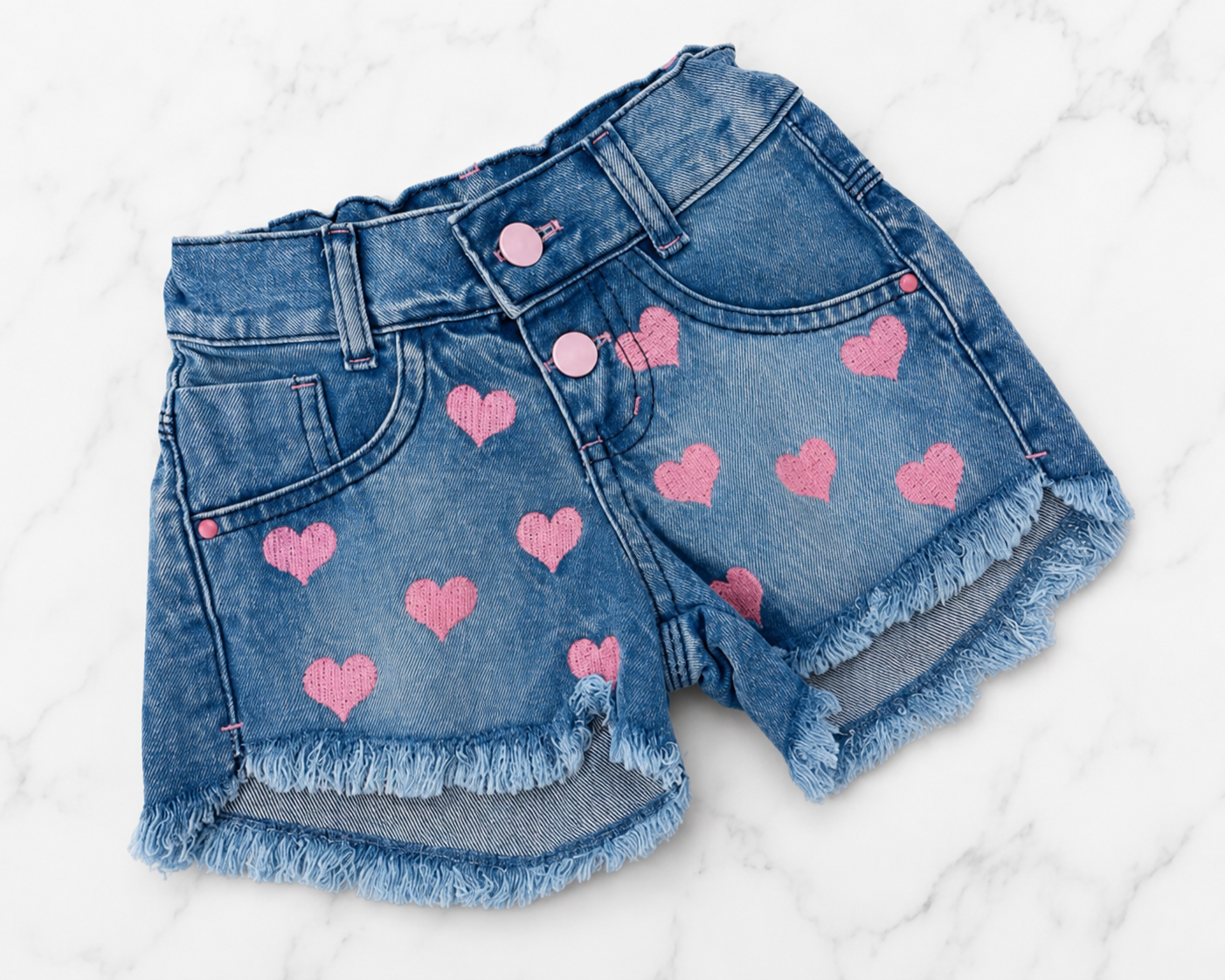 Short jeans infantil